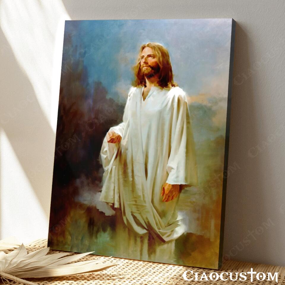 Jesus Painting - Jesus Wall Pictures - Jesus Poster - Jesus Canvas - Canvas For Christians - Ciaocustom