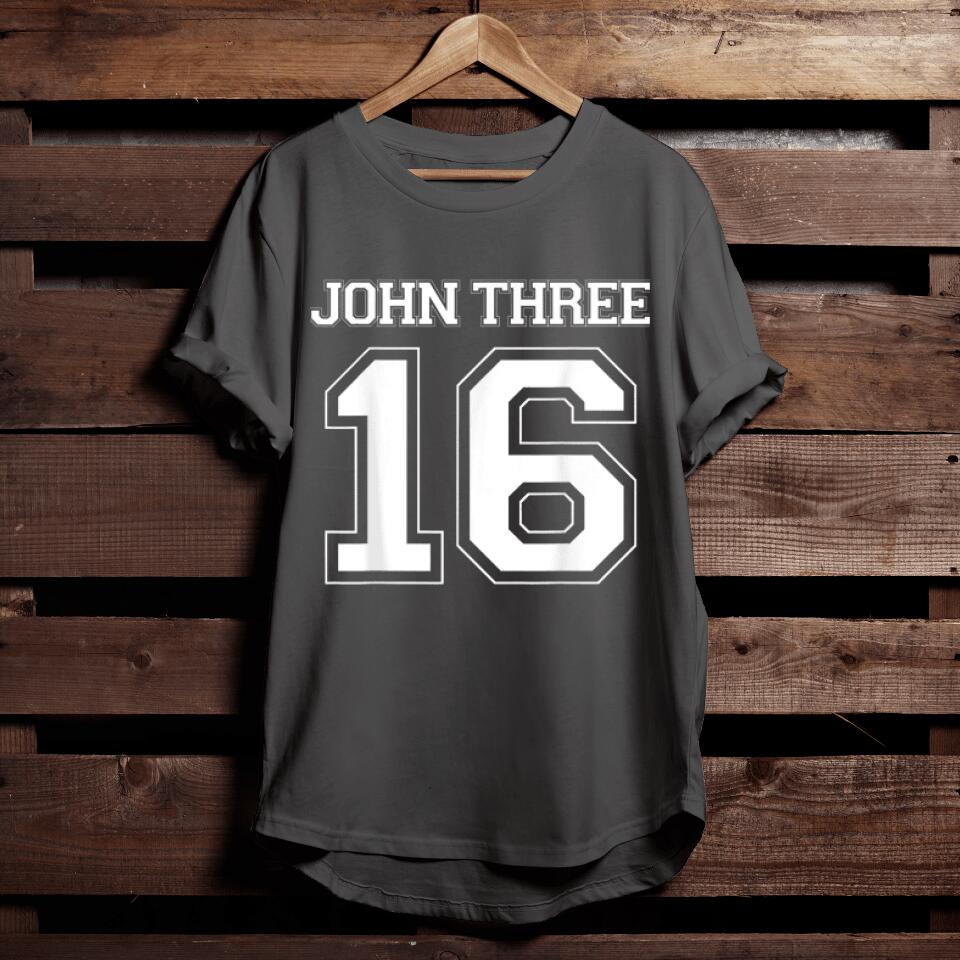 John 3_16 T-Shirt - Bible Verse T-Shirts For Men & Women - Ciaocustom