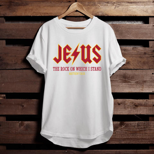 Christian Jesus Rock Band Matthew 7_24 Shirt T-Shirt
- Religious Shirts For Men & Women - Ciaocustom