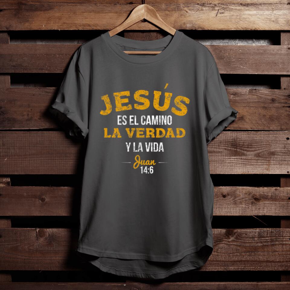 La Camisa de Jesus en Espanol - Christian Spanish Shirt T-Shirt - Cool Christian Shirts For Men & Women - Ciaocustom