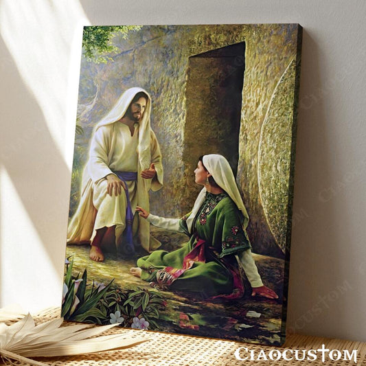 He is Risen - Church Of Jesus Christ - Jesus Wall Pictures - Jesus Canvas Painting - Jesus Poster - Jesus Canvas - Christian Gift - Ciaocustom