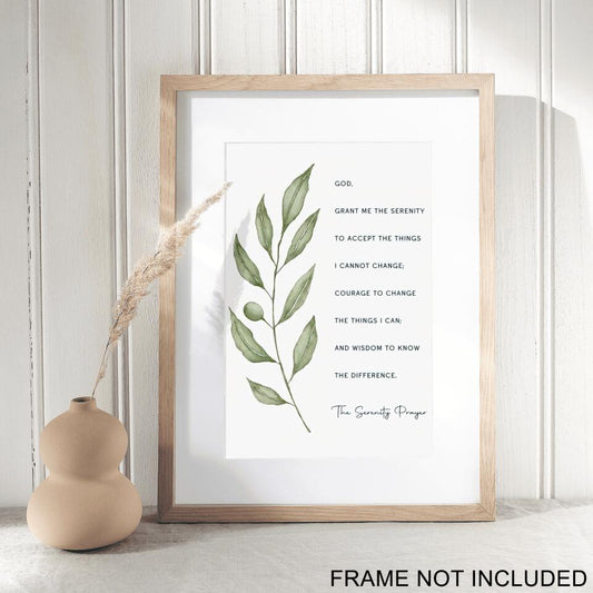 God - I Cannot Change Fine Art Print - Christian Wall Art Prints - Bible Verse Wall Art - Best Prints For Home - Gift For Christian - Ciaocustom