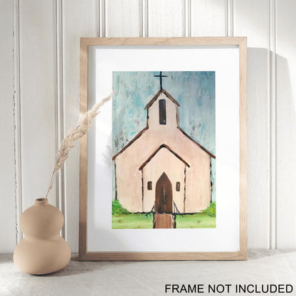 Church 12 - Christian Fine Art Prints - Christian Wall Art Prints - Christian Artwork - Religious Wall Decor - Best Prints For Home - Ciaocustom