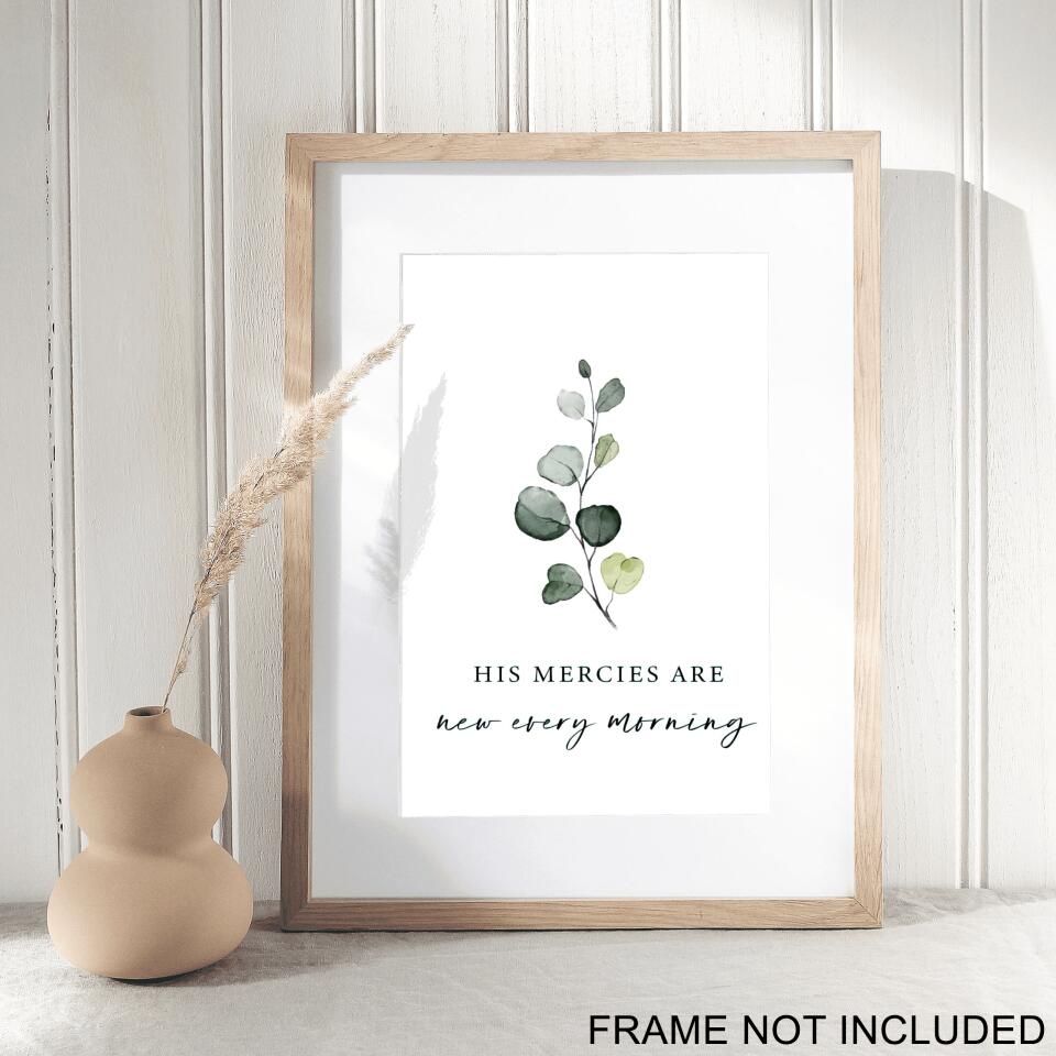 As For Me And House - Joshua 24:15 - Christian Wall Art Prints - Bible Verse Wall Art - Best Prints For Home - Gift For Christian - Ciaocustom