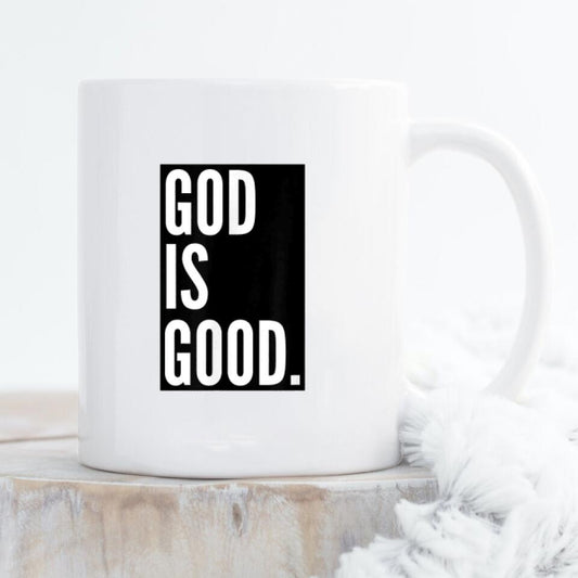 God Is Good Mug - Christian Coffee Mugs - Bible Verse Mugs - Scripture Mugs - Religious Faith Gift - Gift For Christian - Ciaocustom