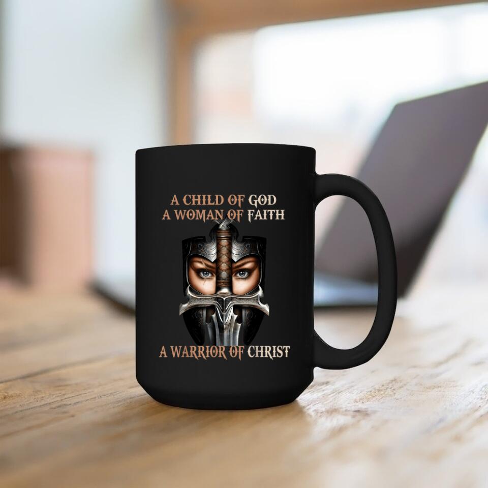 A Child Of God - Christian Coffee Mugs - Bible Verse Mugs - Scripture Mugs - Religious Faith Gift - Ciaocustom