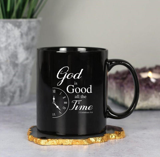 God Is Good All the Time Mug - Christian Coffee Mugs - Bible Verse Mugs - Scripture Mugs - Religious Faith Gift - Gift For Christian - Ciaocustom