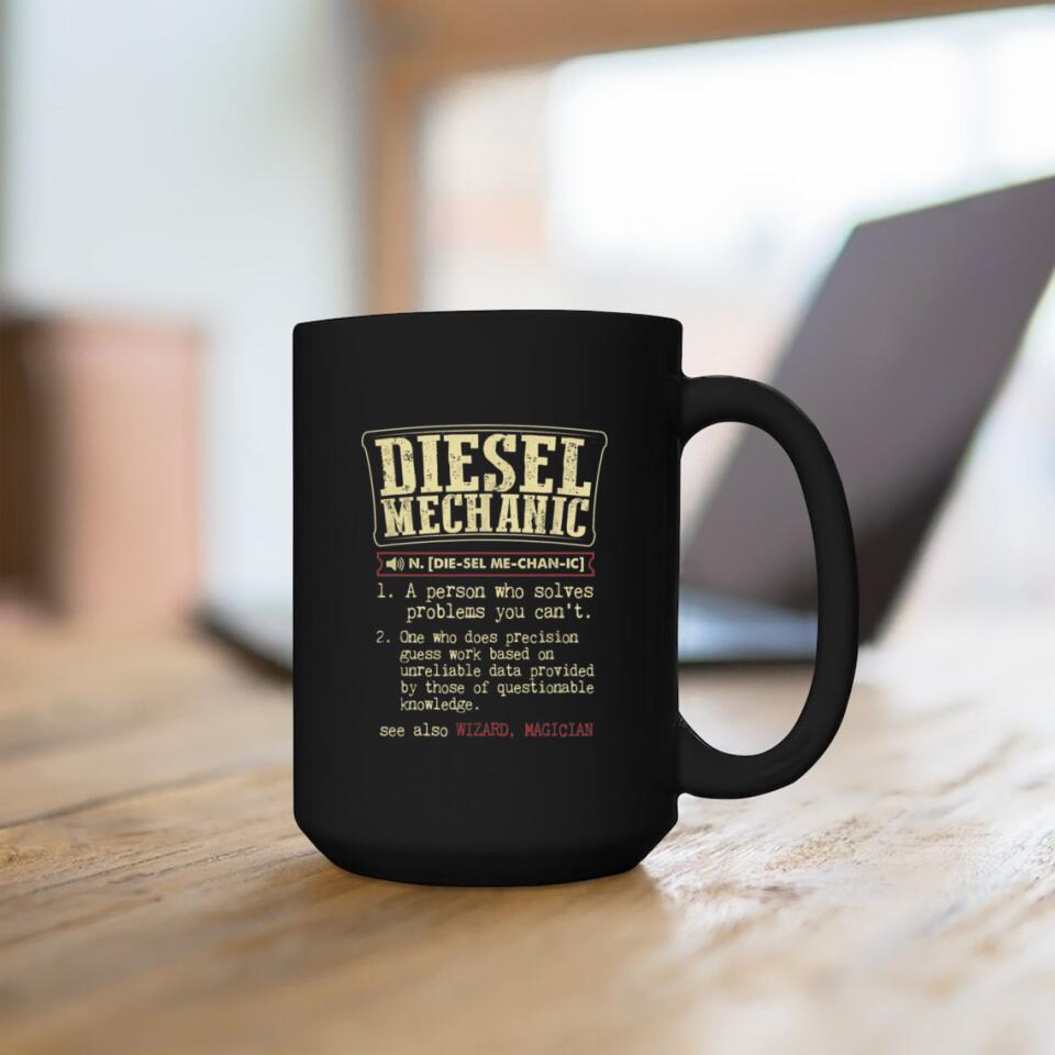 Diesel Mechanic Mug - Christian Coffee Mugs - Bible Verse Mugs - Scripture Mugs - Religious Faith Gift - Gift For Christian - Ciaocustom