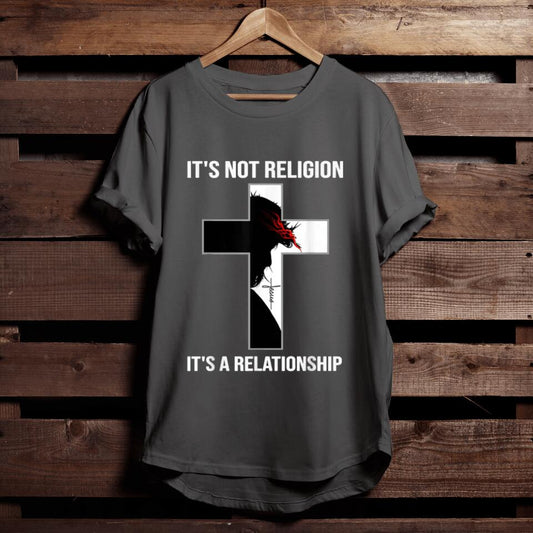 It's Not Religion Faith Shirt Bible Verse T-Shirts Christian Shirt Gift For Christian