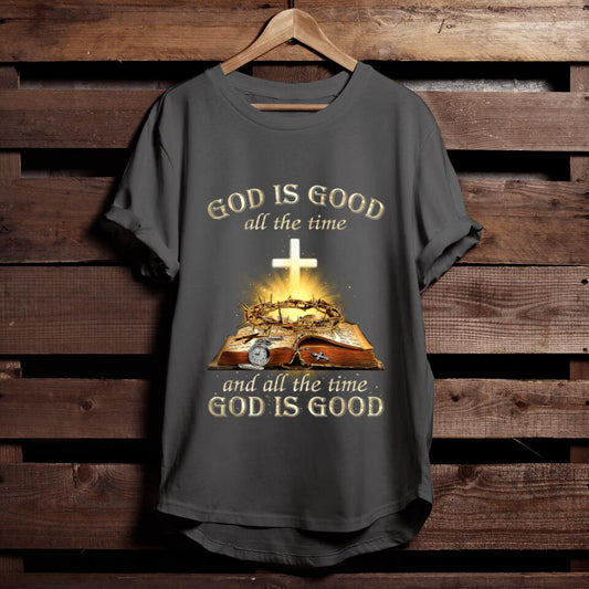 God Is Good Bible Verse T-Shirts Religious T-Shirts Christian Shirt For Dad/Mom