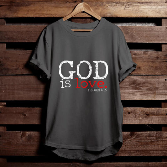 God Is Love - Religious T Shirts - Religious Shirts - Ciaocustom