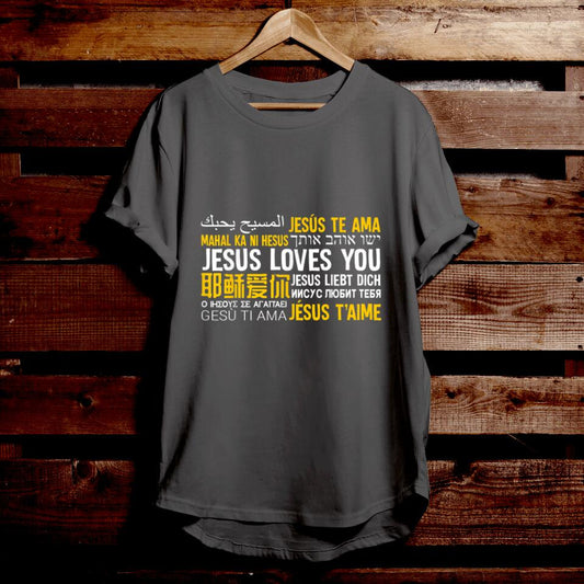 Jesus Love You - Bible Verse T Shirts - Religious T Shirts - Religious Shirts - Ciaocustom