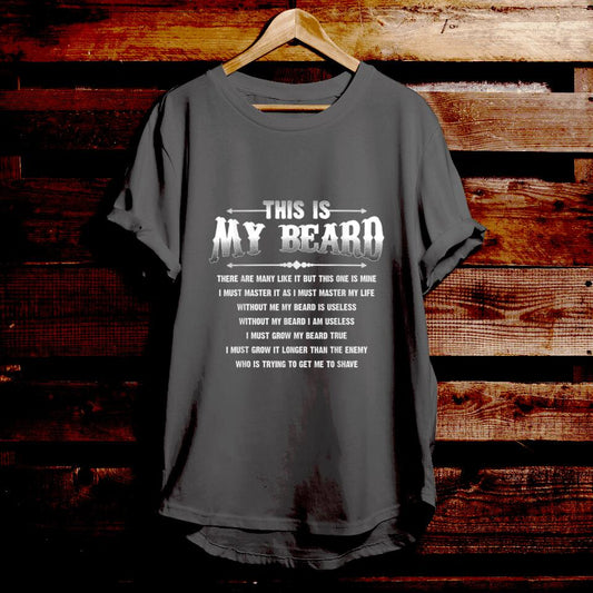 This Is My Beard - Bible Verse T Shirts - Christian Tees - Christian Graphic Tees - Religious Shirts - Ciaocustom