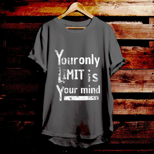 Your Only Limit Is Your Mind - Bible Verse T Shirts - Christian Tees - Christian Graphic Tees - Religious Shirts - Ciaocustom