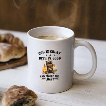 God Is Great -  Christian Coffee Mugs - Bible Verse Mugs - Scripture Mugs - Religious Faith Gift - Gift For Christian - Ciaocustom