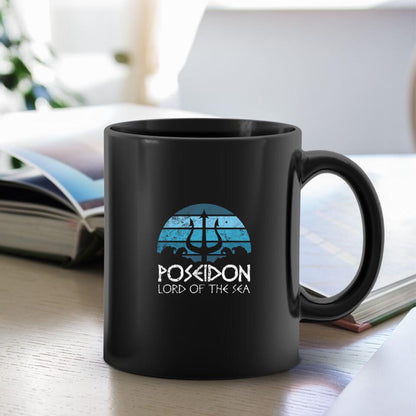 Poseidon Lord Of The Sea - Bible Verse Mugs - Scripture Mugs - Religious Faith Gift - Gift For Christian - Ciaocustom