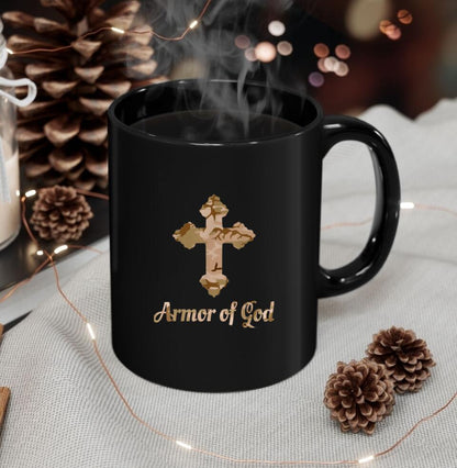 Armor Of God - Cross - Bible Verse Mugs - Scripture Mugs - Religious Faith Gift - Gift For Christian - Ciaocustom