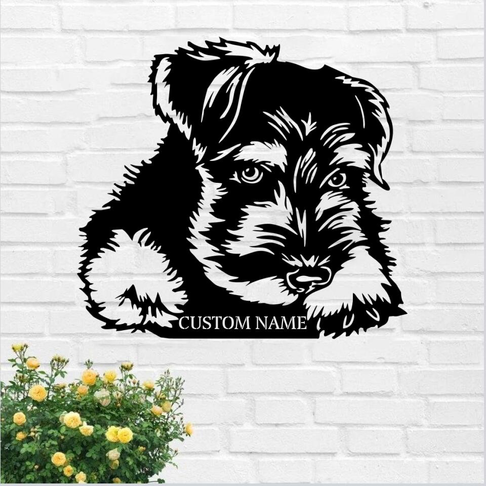Personalized Airedale Terrier Metal Sign - Airedale Metal Wall Art  - Airedale Terrier Lover Gifts - Dog Lover Gifts - Dog Lover - Ciaocustom
