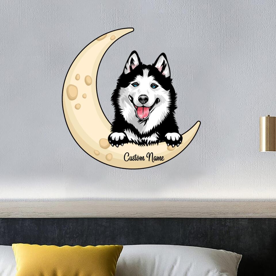 Siberian Husky Custom Metal Dog Signs - Personalized Siberian Husky Metal Wall Art - Husky Cut Metal Sign - Dog Metal Sign - Husky Lover - Ciaocustom