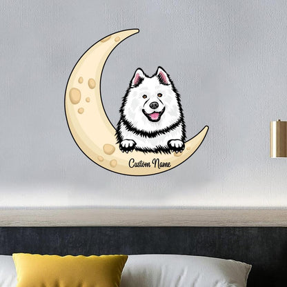 Personalized Samoyed Dog Metal Wall Art - Custom Samoyed Dog Metal Sign - Laser Cut Metal Signs - Dog Memorial Gifts - Custom Dog Gifts - Ciaocustom