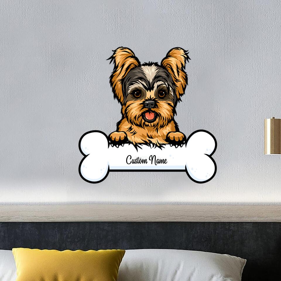 Personalized Yorkshire Terrier Metal Sign - Yorkshire Terrier Metal Wall Art - Dog Metal Sign - Yorkshire Terrier Gift - Dog Lover - Ciaocustom