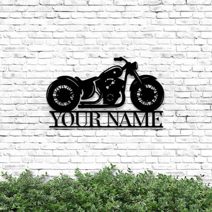 Custom Motorcycle Signs - Personalized Motorcycle Garage Signs - Iron 883 Motorcycle Metal Sign - Motorcycle Sign - Garage Decor - Ciaocustom