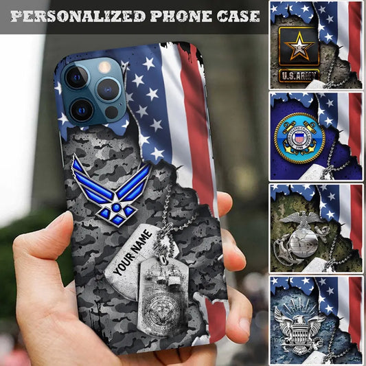 Personalized Veteran Phone Case - Gift For Veteran