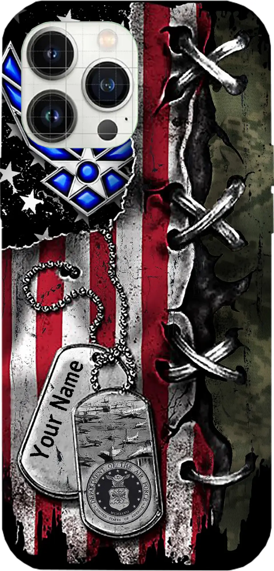 Veteran Custom Phone Case - Personalized Veteran Phone Case - Gift For Veteran