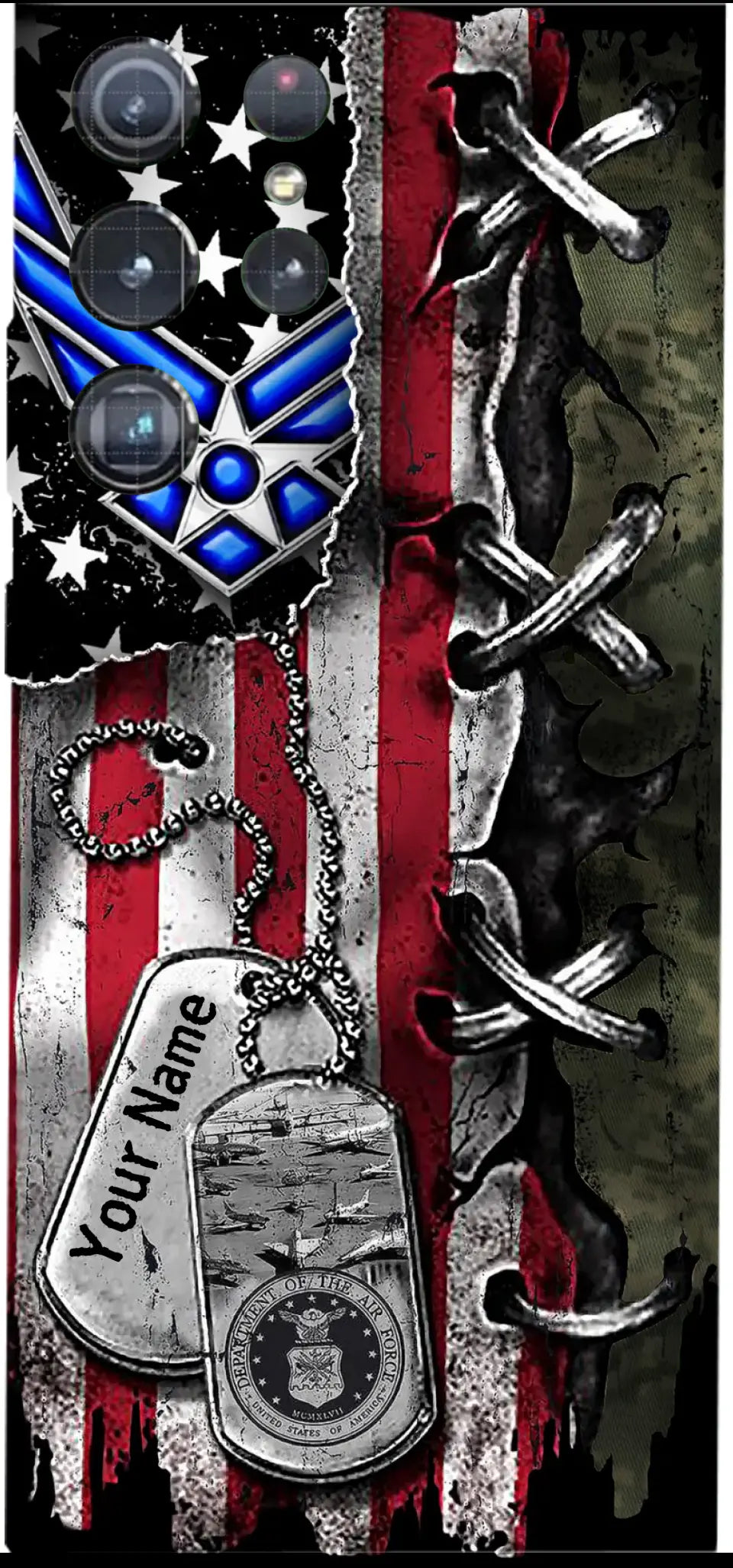 Veteran Custom Phone Case - Personalized Veteran Phone Case - Gift For Veteran