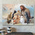 Scripture Canvas - Christian Canvas Wall Art - Bible Verse Canvas - Jesus And Cats Canvas Poster - Ciaocustom