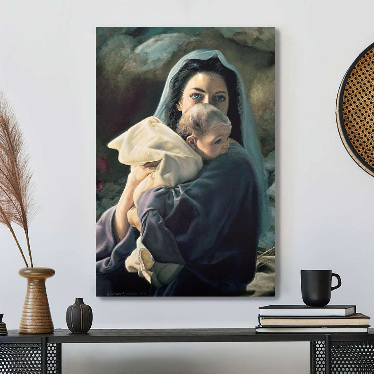 Be It Unto Me - Jesus Wall Pictures - Jesus Canvas Painting - Jesus Poster - Jesus Canvas - Christian Gift - Ciaocustom
