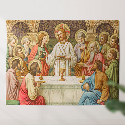 The Last Supper Wall Decor Tapestry - Christian Tapestry - Jesus Wall Tapestry - Religious Tapestry Wall Hangings - Bible Verse Tapestry - Ciaocustom