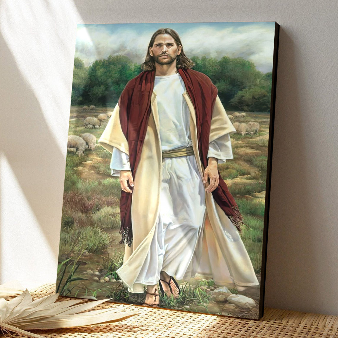 Seeking The One - Jesus Wall Pictures - Jesus Canvas Painting - Jesus Poster - Jesus Canvas - Christian Gift - Ciaocustom