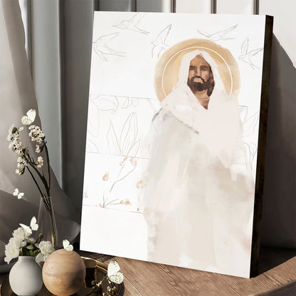 Consider the Lilies Canvas Posters - Jesus Canvas Wall Art - Ciaocustom