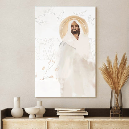 Consider the Lilies Canvas Posters - Jesus Canvas Wall Art - Ciaocustom