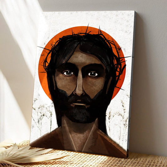 Jesus Christ Print - Jesus Canvas Poster - Jesus Wall Art - Christian Canvas Prints - Faith Canvas - Gift For Christian - Ciaocustom