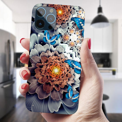 Butterfly And Flower - Christian Phone Case - Religious Phone Case - Faith Phone Case - Ciaocustom