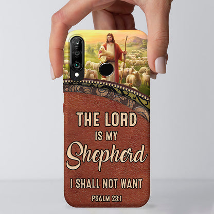 The Lord Is My Shepherd - Christian Phone Case - Jesus Phone Case - Bible Verse Phone Case - Ciaocustom