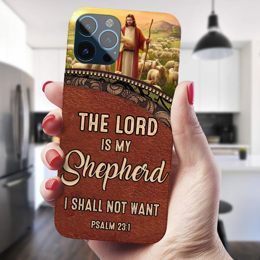 The Lord Is My Shepherd - Christian Phone Case - Jesus Phone Case - Bible Verse Phone Case - Ciaocustom