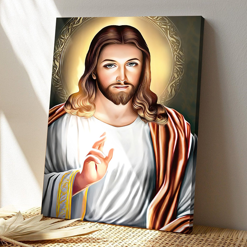 Jesus Canvas Painting 31 - Jesus Christ Poster - Jesus Poster - Jesus Canvas Wall Art - Bible Verse Canvas Wall Art - God Canvas - Scripture Canvas - Ciaocustom