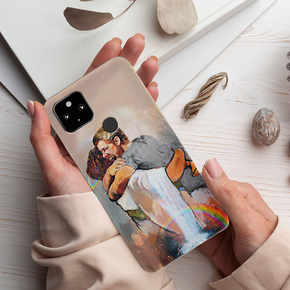 I Held Him And Would Not Let Him Go - Christian Phone Case - Jesus Phone Case - Religious Phone Case - Ciaocustom
