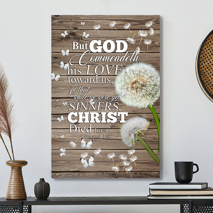 Scripture Canvas Wall Art - Jesus Canvas - But Got Commedeth Canvas Poster - Ciaocustom