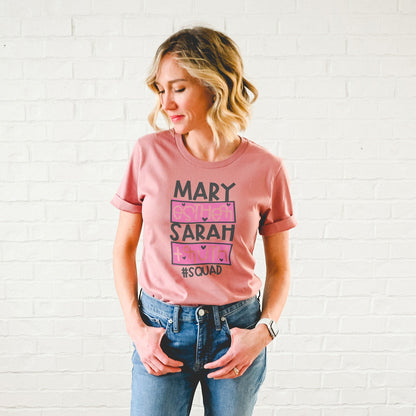 Mary Esther Sarah Ruth Tee Shirts For Women - Christian Shirts for Women - Religious Tee Shirts