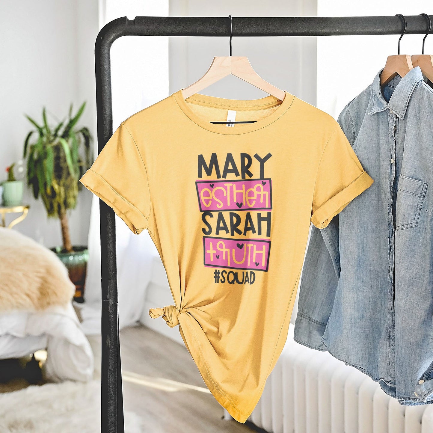 Mary Esther Sarah Ruth Tee Shirts For Women - Christian Shirts for Women - Religious Tee Shirts