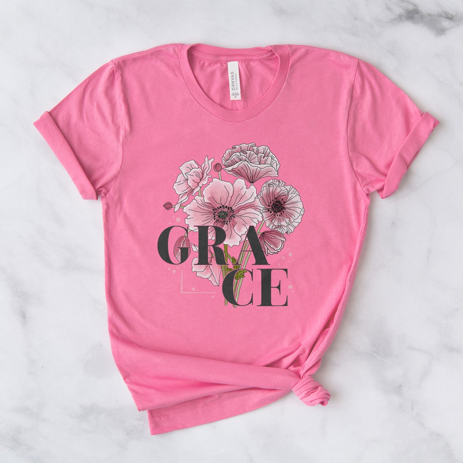 Grace Tee Shirts For Women - Christian Shirts for Women - Religious Tee Shirts