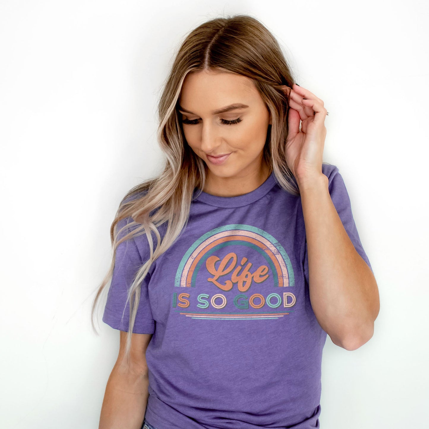 Life Is So Good Tee Shirts For Women - Christian Shirts for Women - Religious Tee Shirts