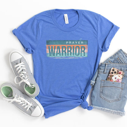 Prayer Warrior Tee Shirts For Women - Christian Shirts for Women - Religious Tee Shirts