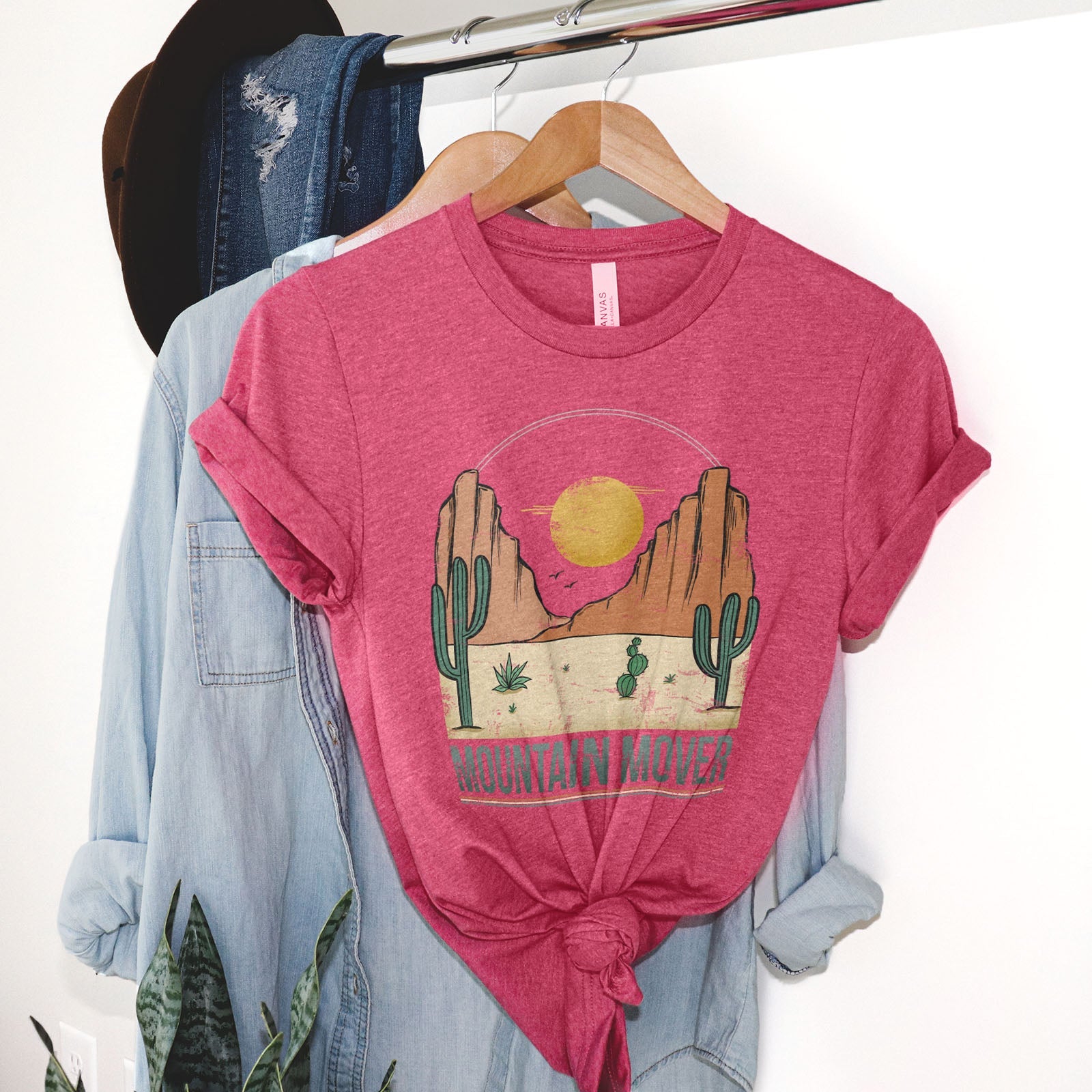 Mountain Mover Tee Shirts For Women - Christian Shirts for Women - Religious Tee Shirts