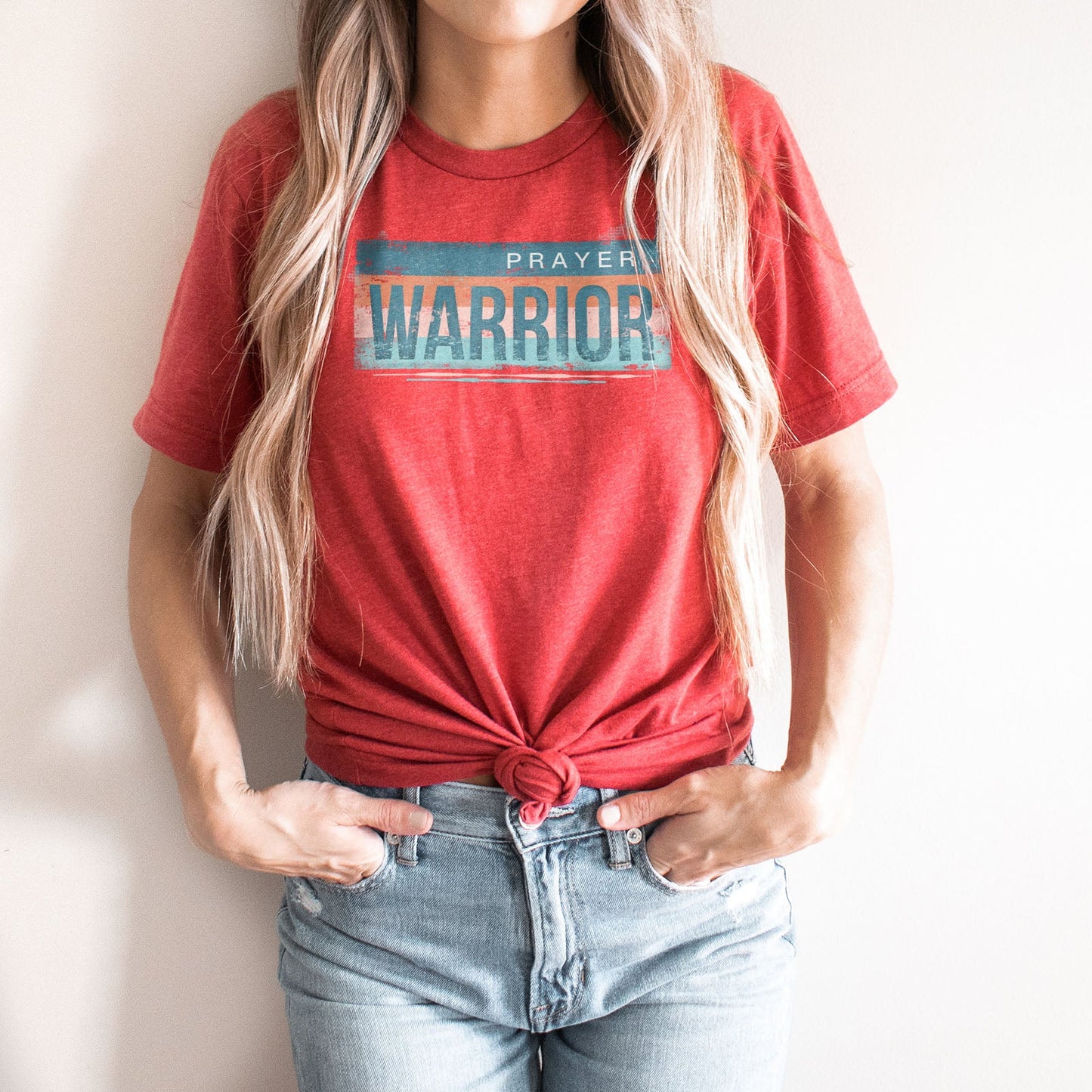 Prayer Warrior Tee Shirts For Women - Christian Shirts for Women - Religious Tee Shirts
