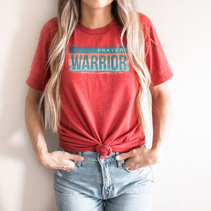 Prayer Warrior Tee Shirts For Women - Christian Shirts for Women - Religious Tee Shirts